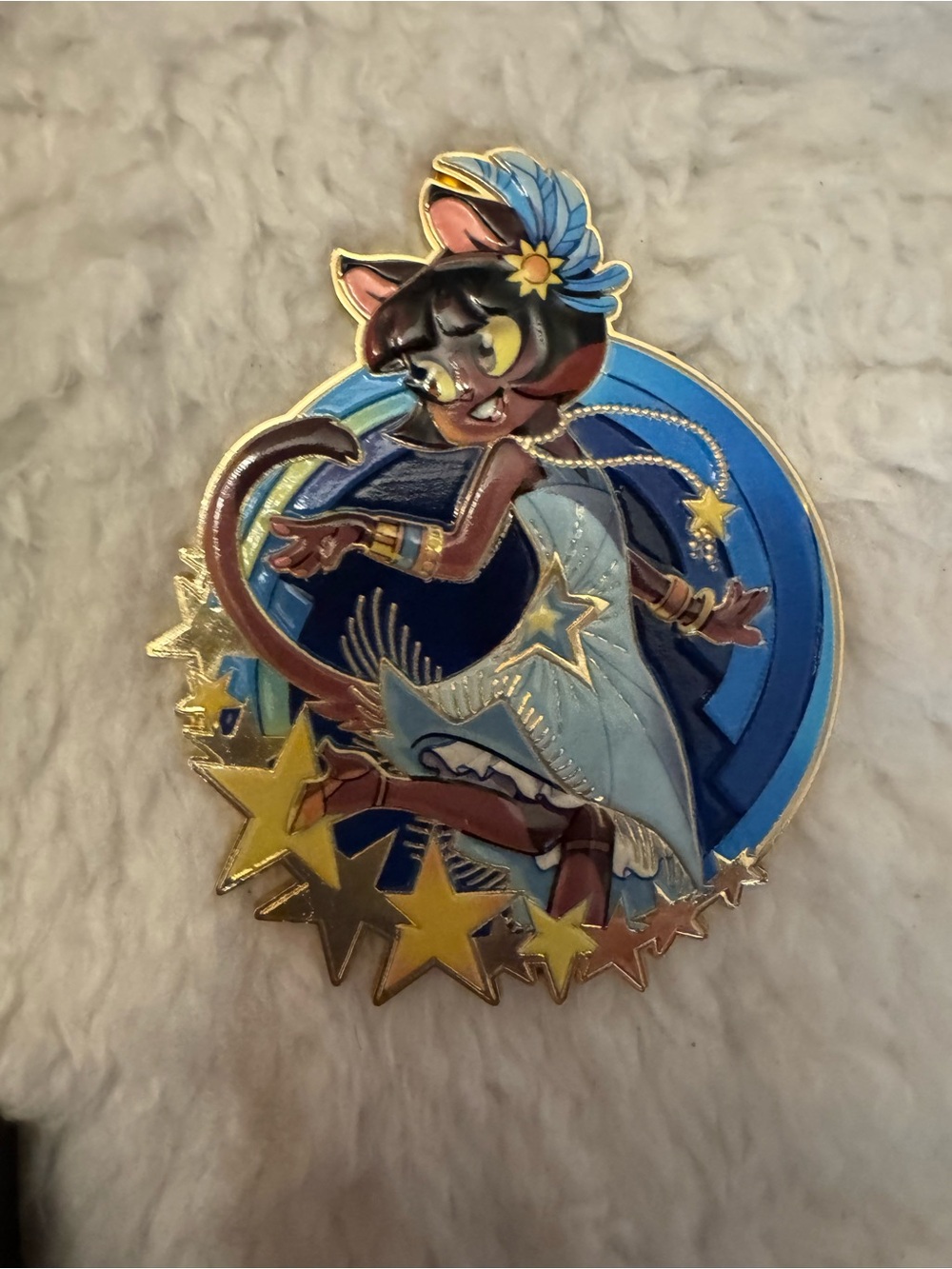 Lackadaisy Enamel Pin - Gold Metal Backing Collection